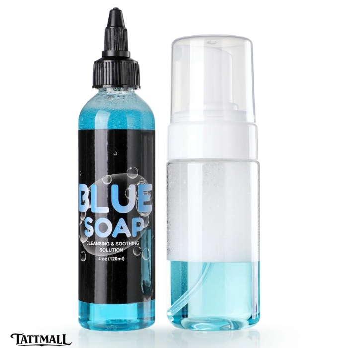 Stigma Tattoo Blue Soap 4OZ with Foaming Bottle 100ml Stigma Tattoo Blue Soap 4OZ with Foaming Bottle 100ml